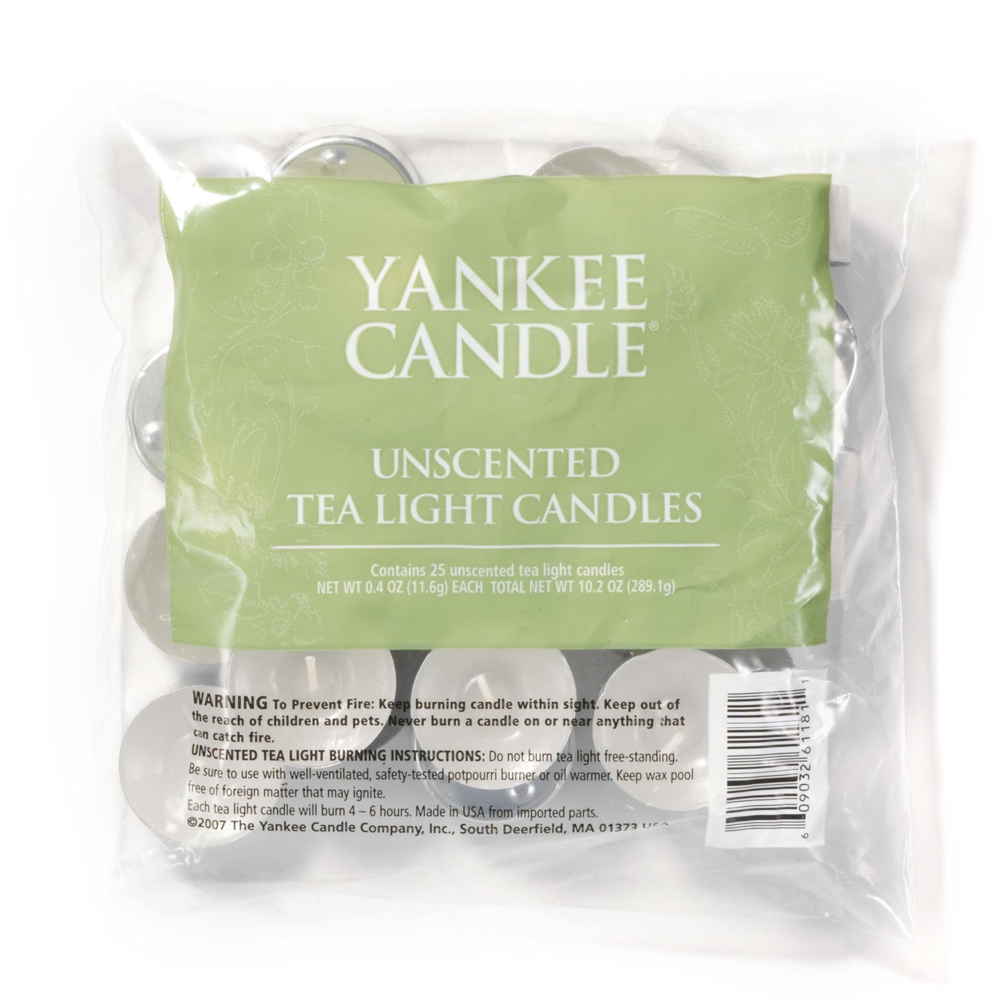 Unscented Tea Light Candles (S5GVZ)