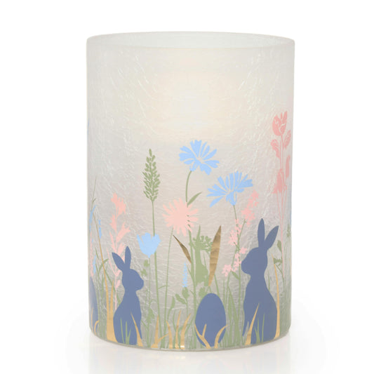Easter Bunny Jar Candle Holder (S5JZA)