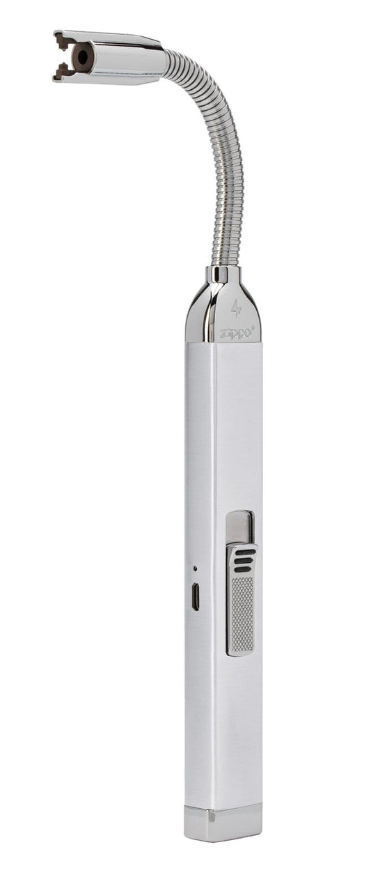 Zippo Rechargeable Silver Candle Lighter (S5QC6)