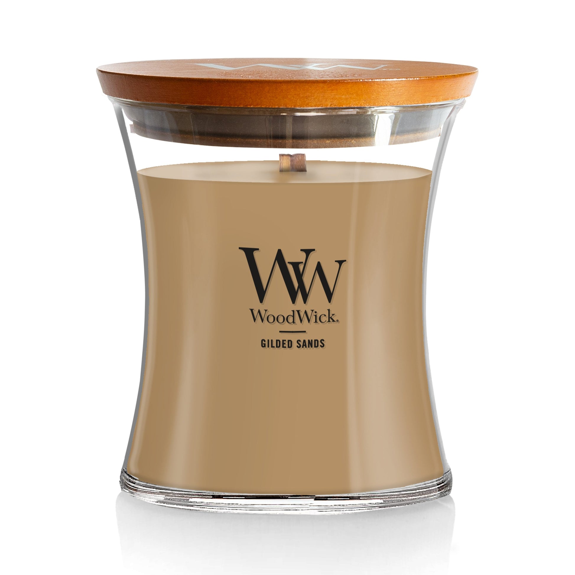 gilded sands medium hourglass candle